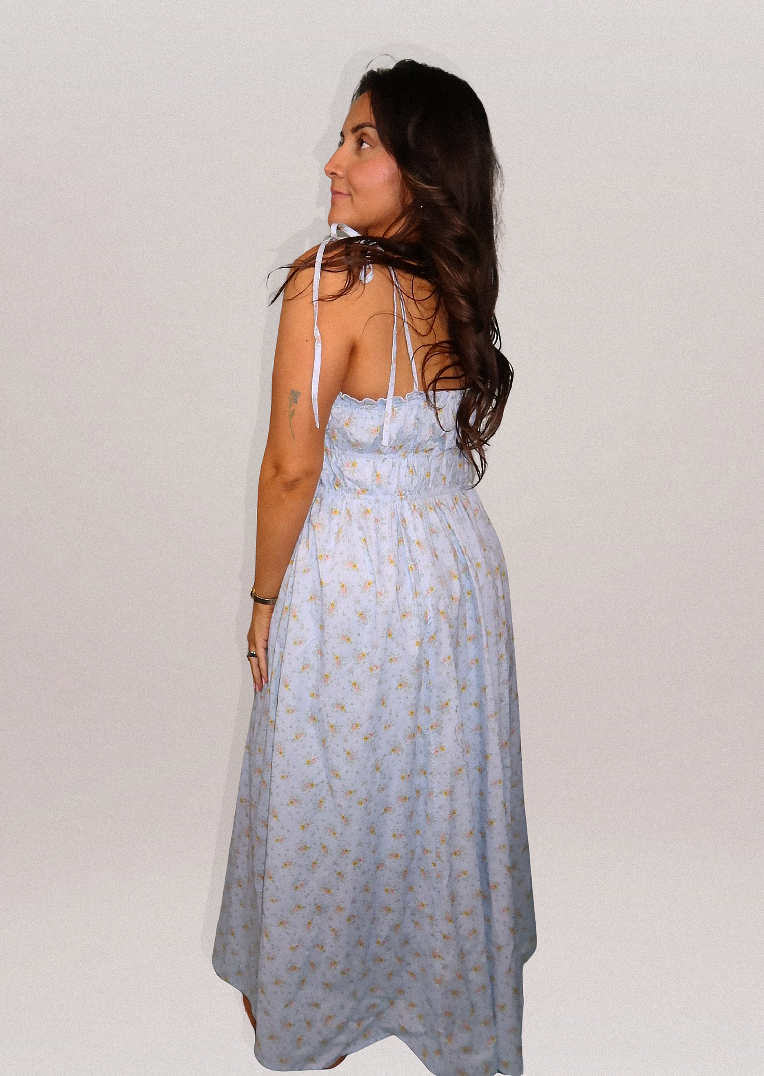 Ditsy Floral Midi Dress