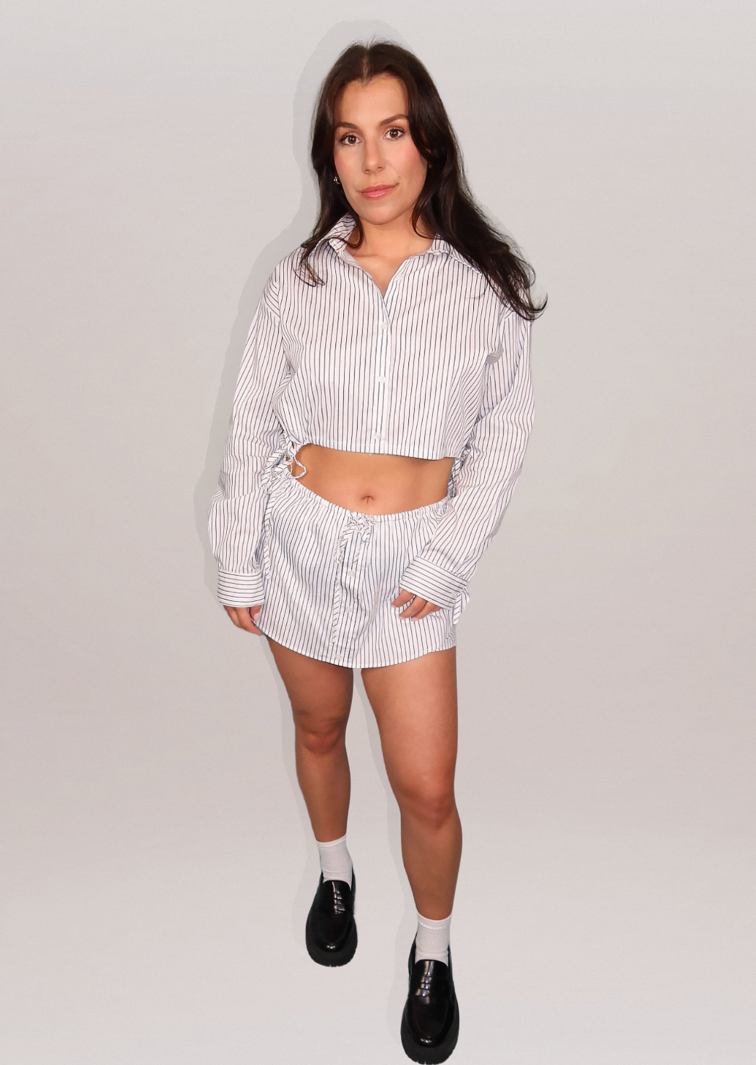 Pinstripes Skort