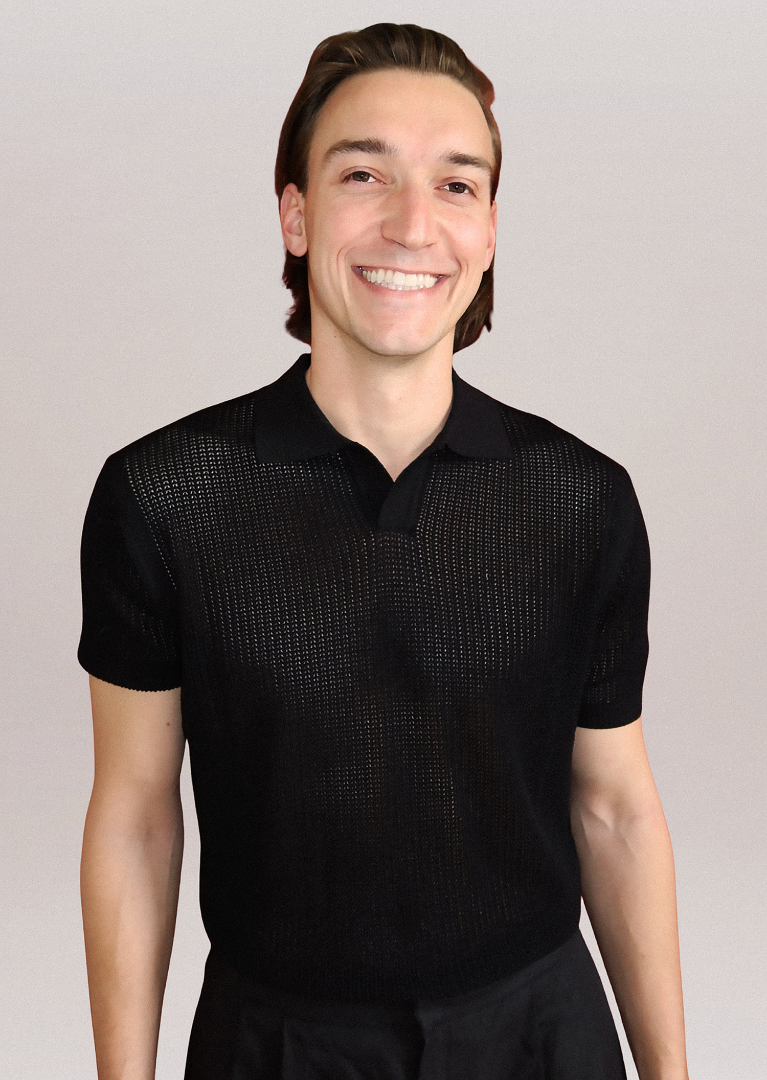 Dark Knit Polo