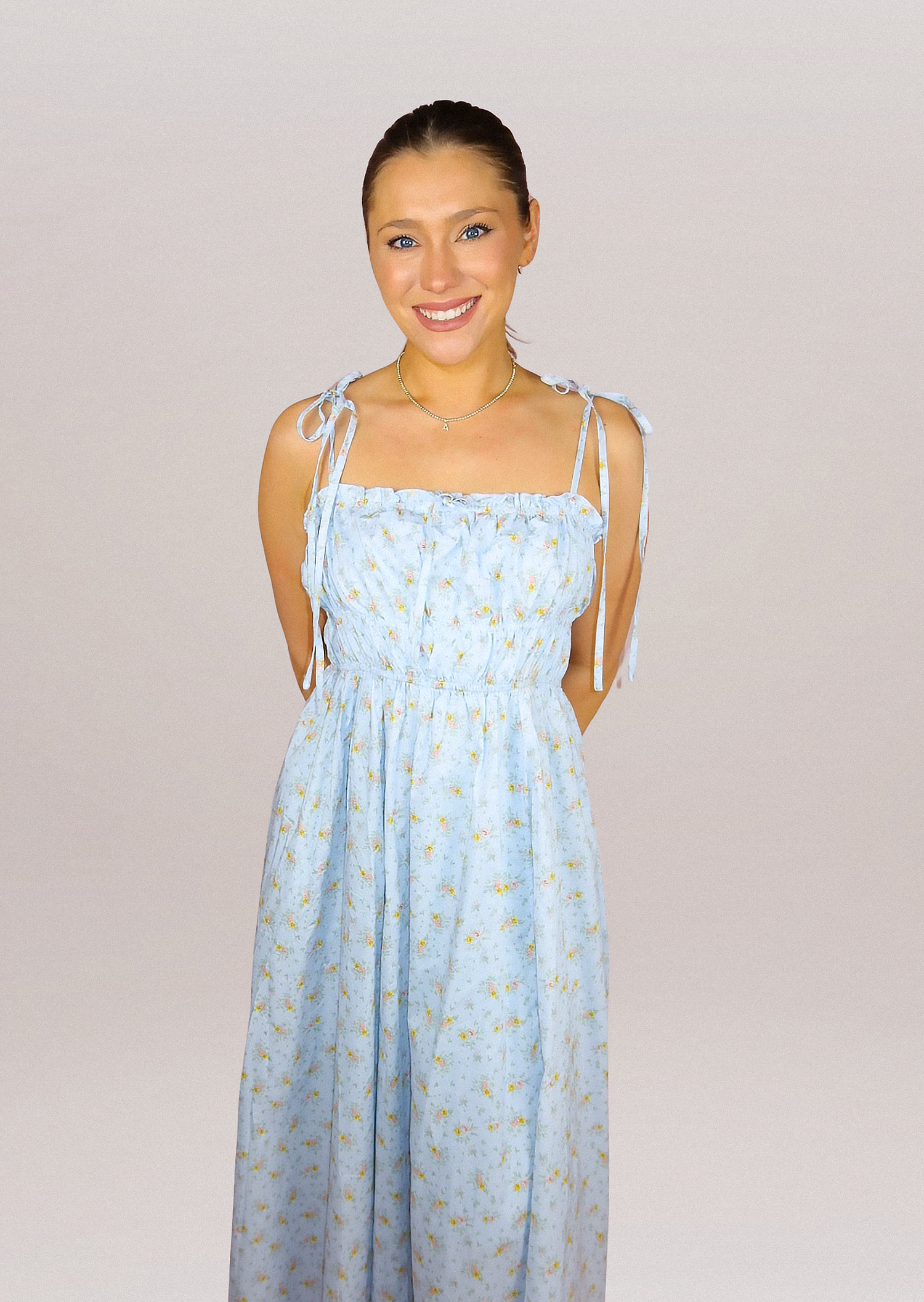 Ditsy Floral Midi Dress