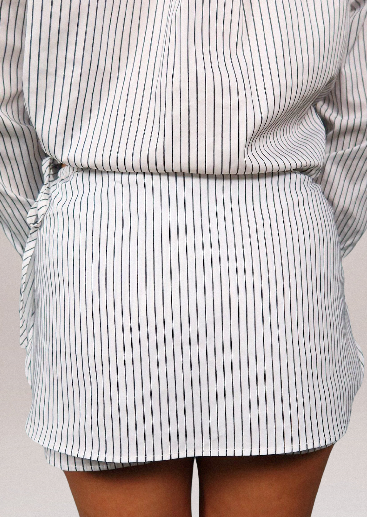 Pinstripes Skort