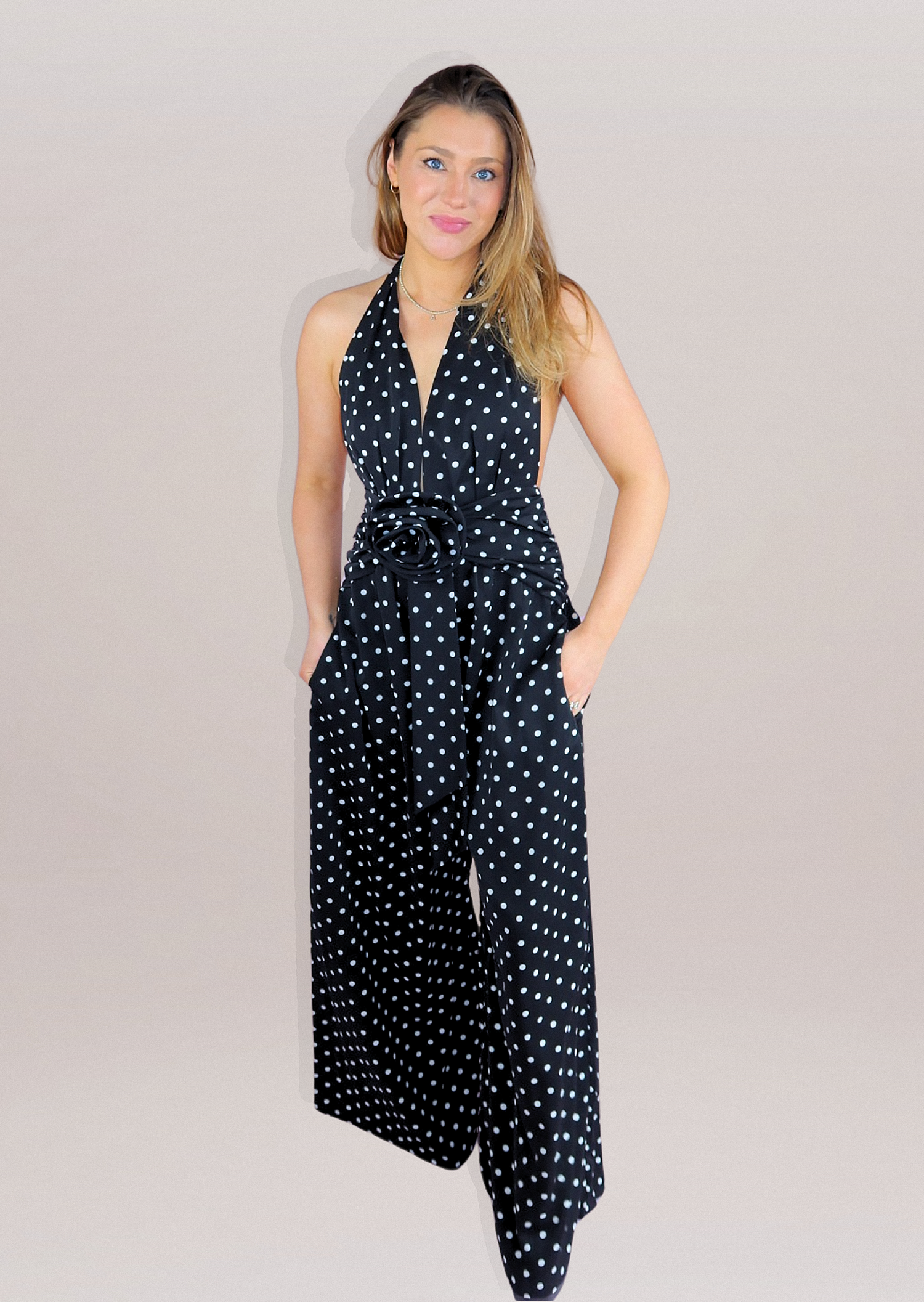 Polka Jumpsuit