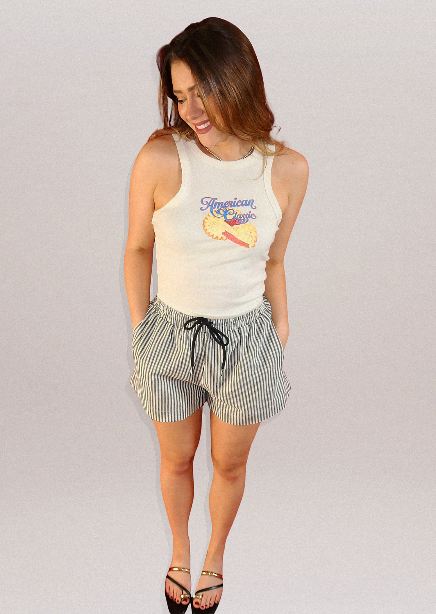 Striped Style Shorts