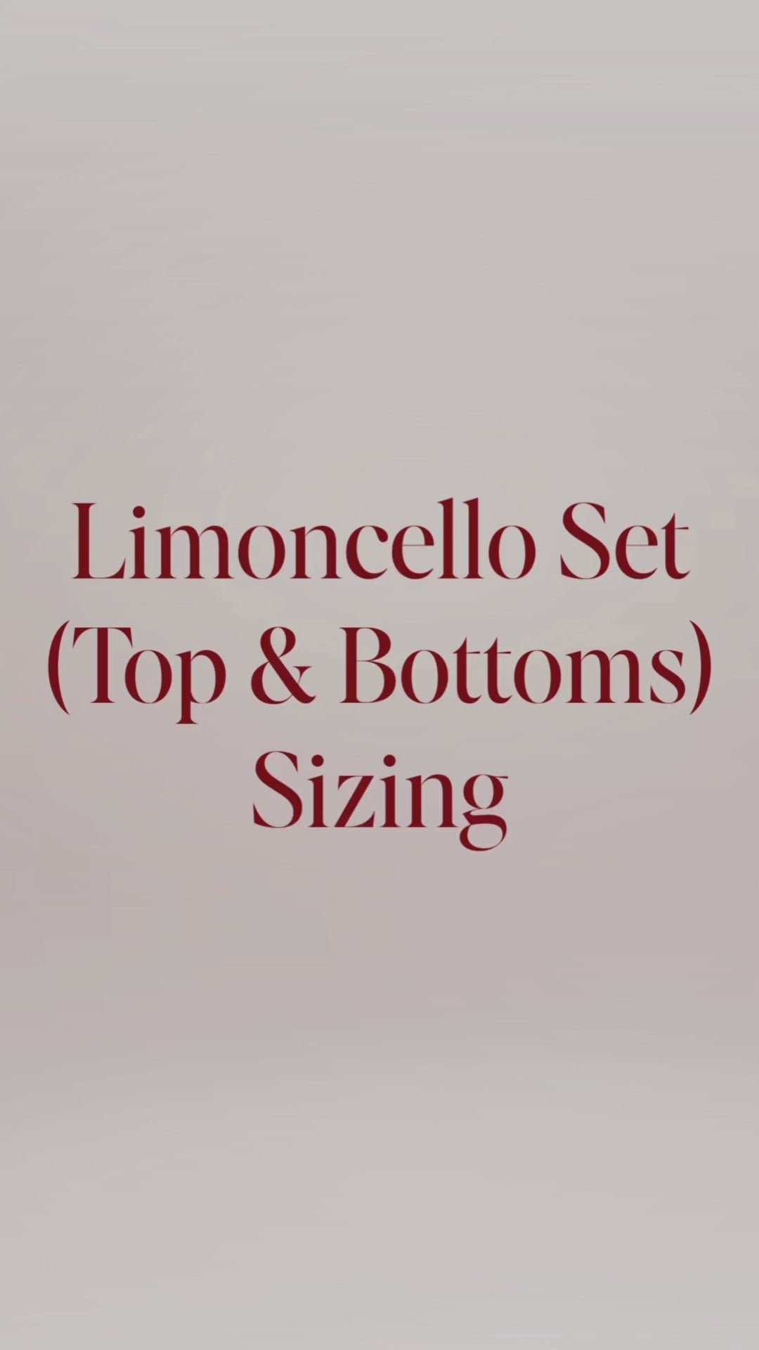 Limoncello Top