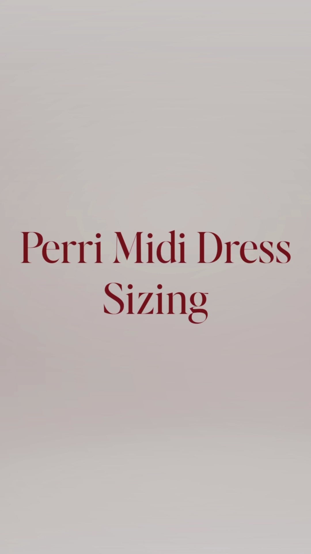 Perri Midi Dress